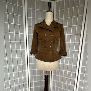 SOLD - White House Black Market Sand Blazer, Size 0